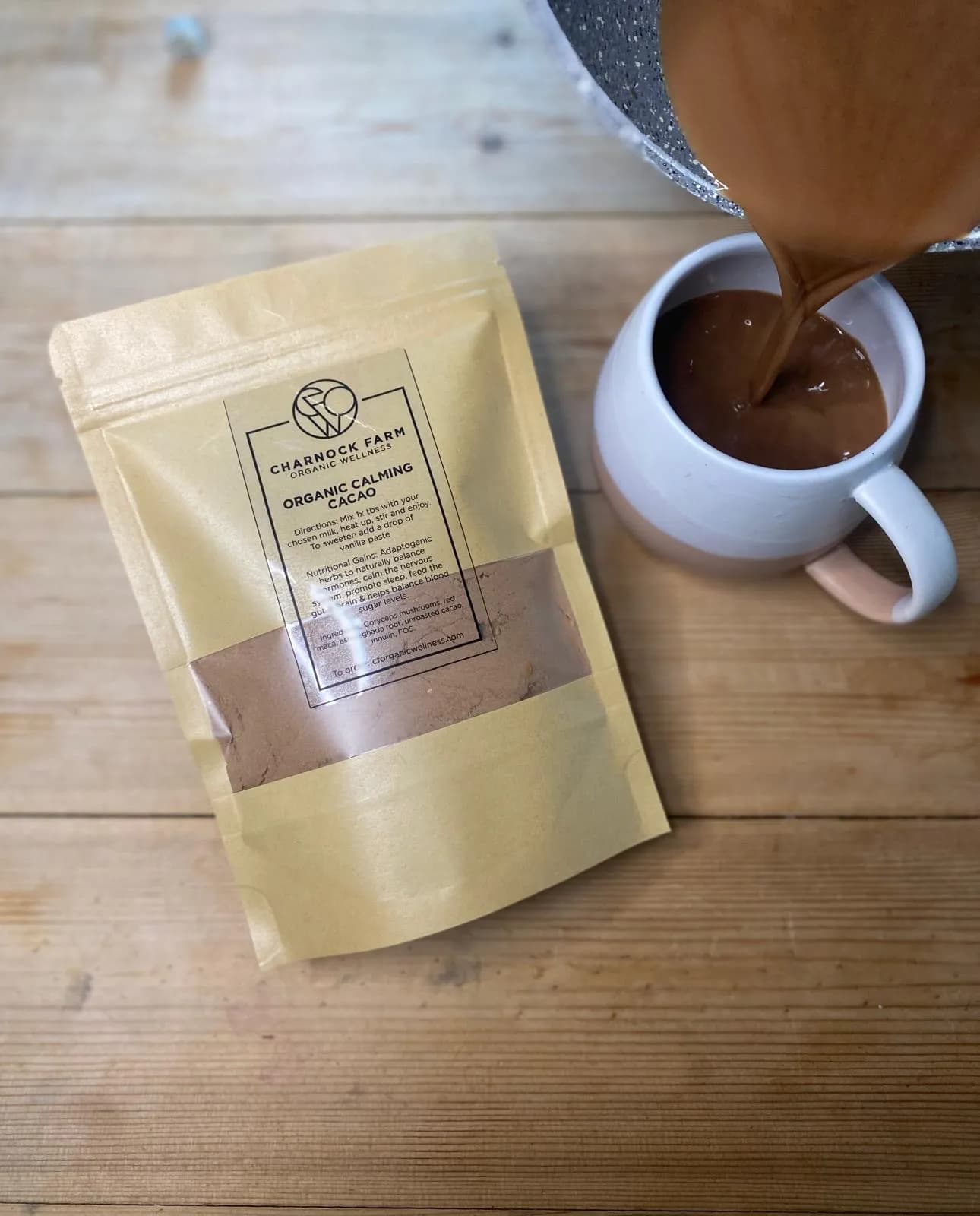 Calming Cacao - Reishi & Ashwagandha Blend – 300g